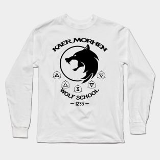 KAER MORHEN WOLF SCHOOL Long Sleeve T-Shirt